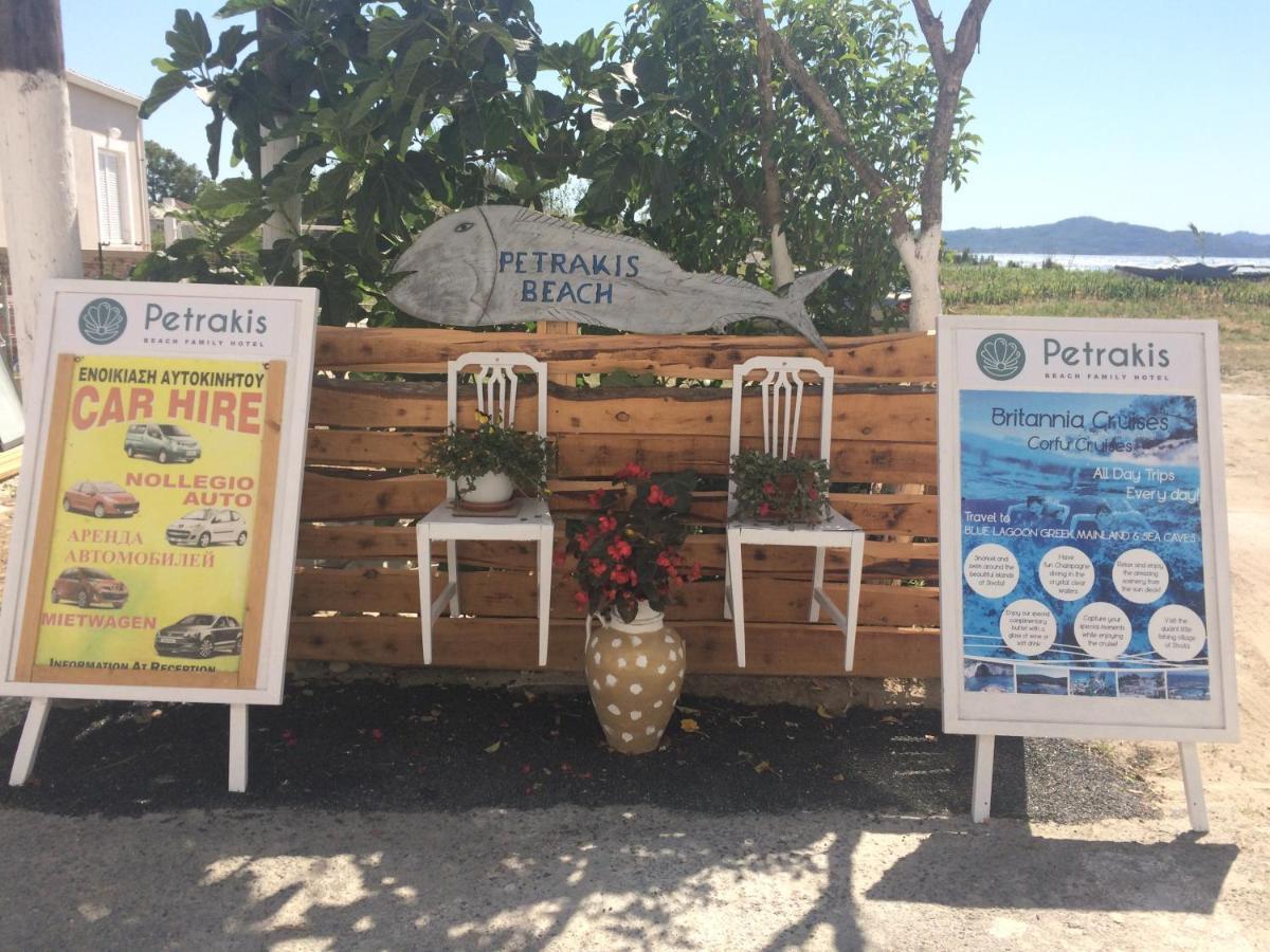 Petrakis Beach Lefkimmi  Esterno foto