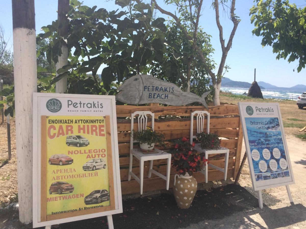 Petrakis Beach Lefkimmi  Esterno foto